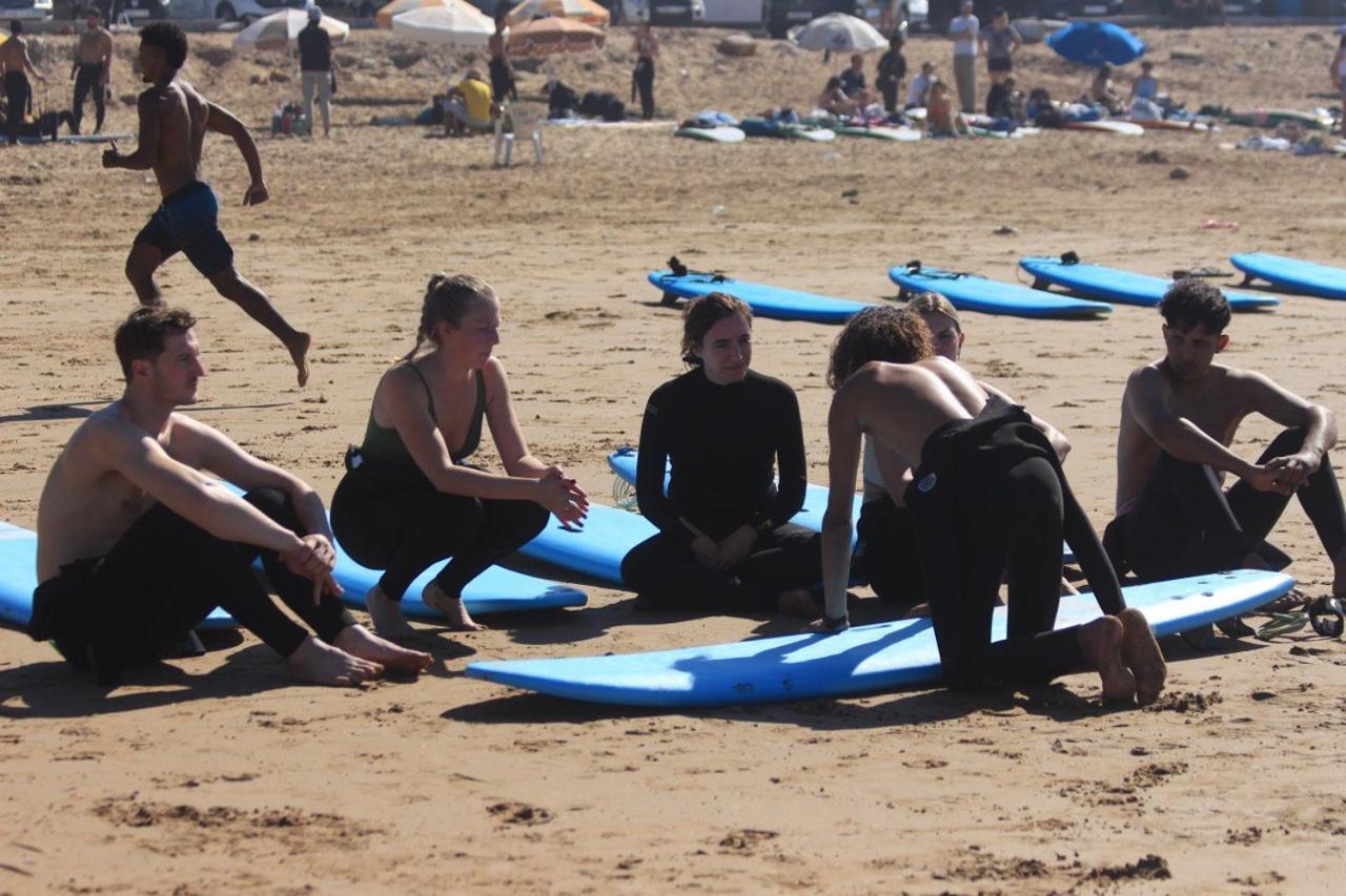Sable Beach Surf Camp Tamraght Eksteriør billede