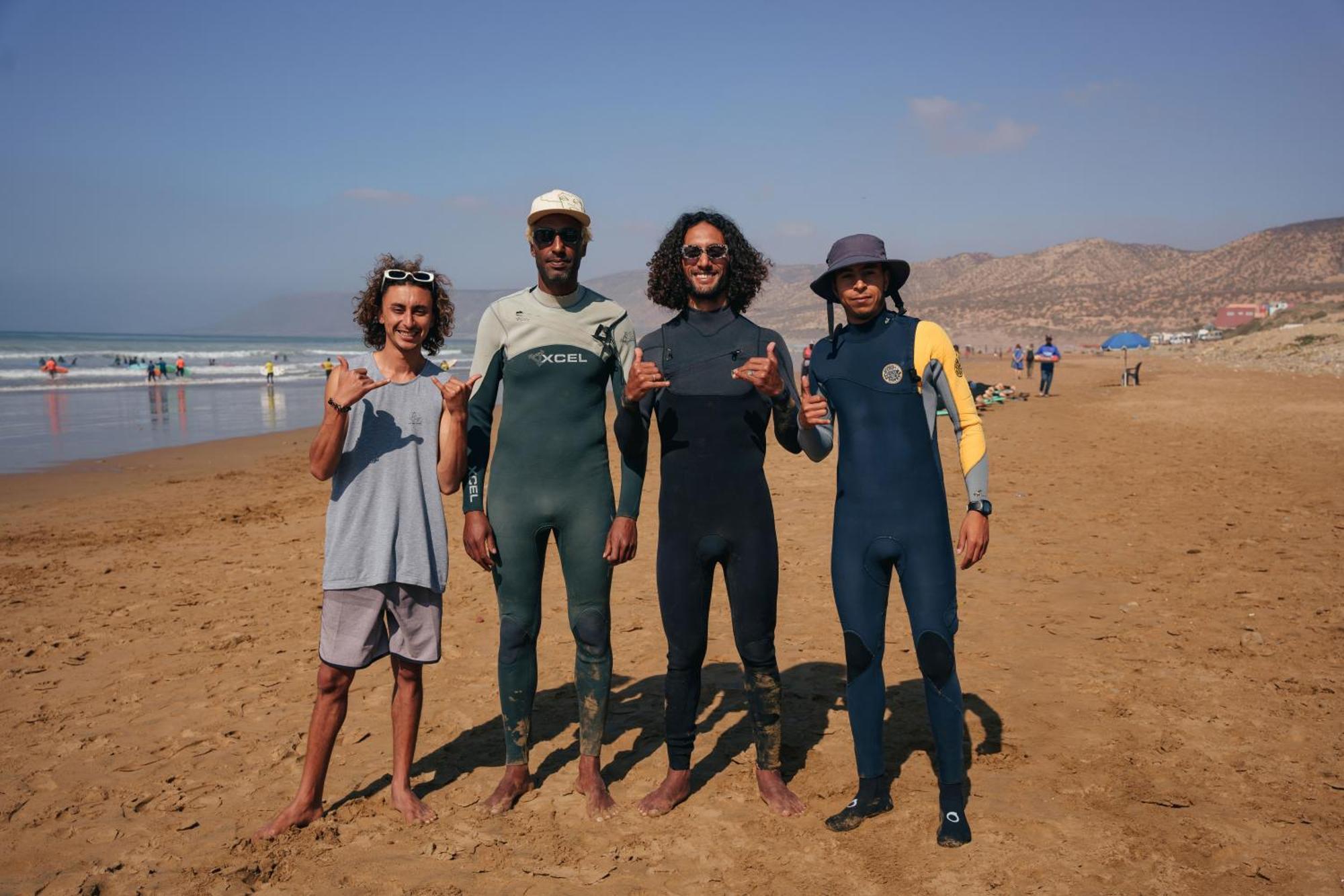Sable Beach Surf Camp Tamraght Eksteriør billede